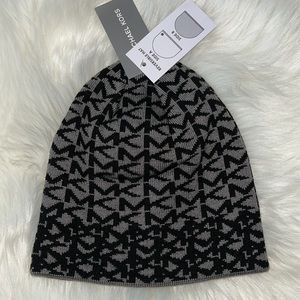 Michael Kors Reversible Signature MK Beanie Hat Fall Unisex. NWT